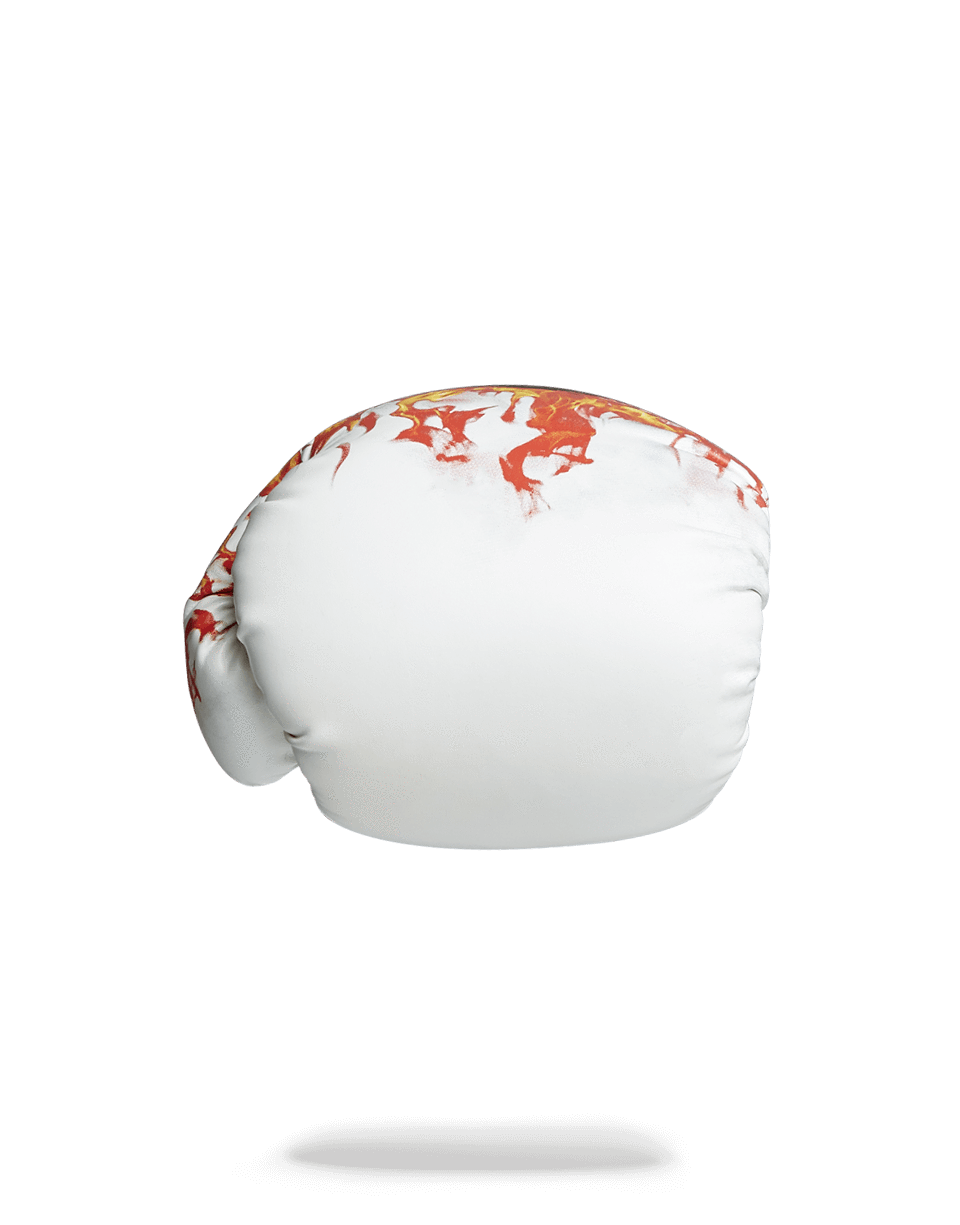 WHITE FIRE MONEY BOXING GLOVES