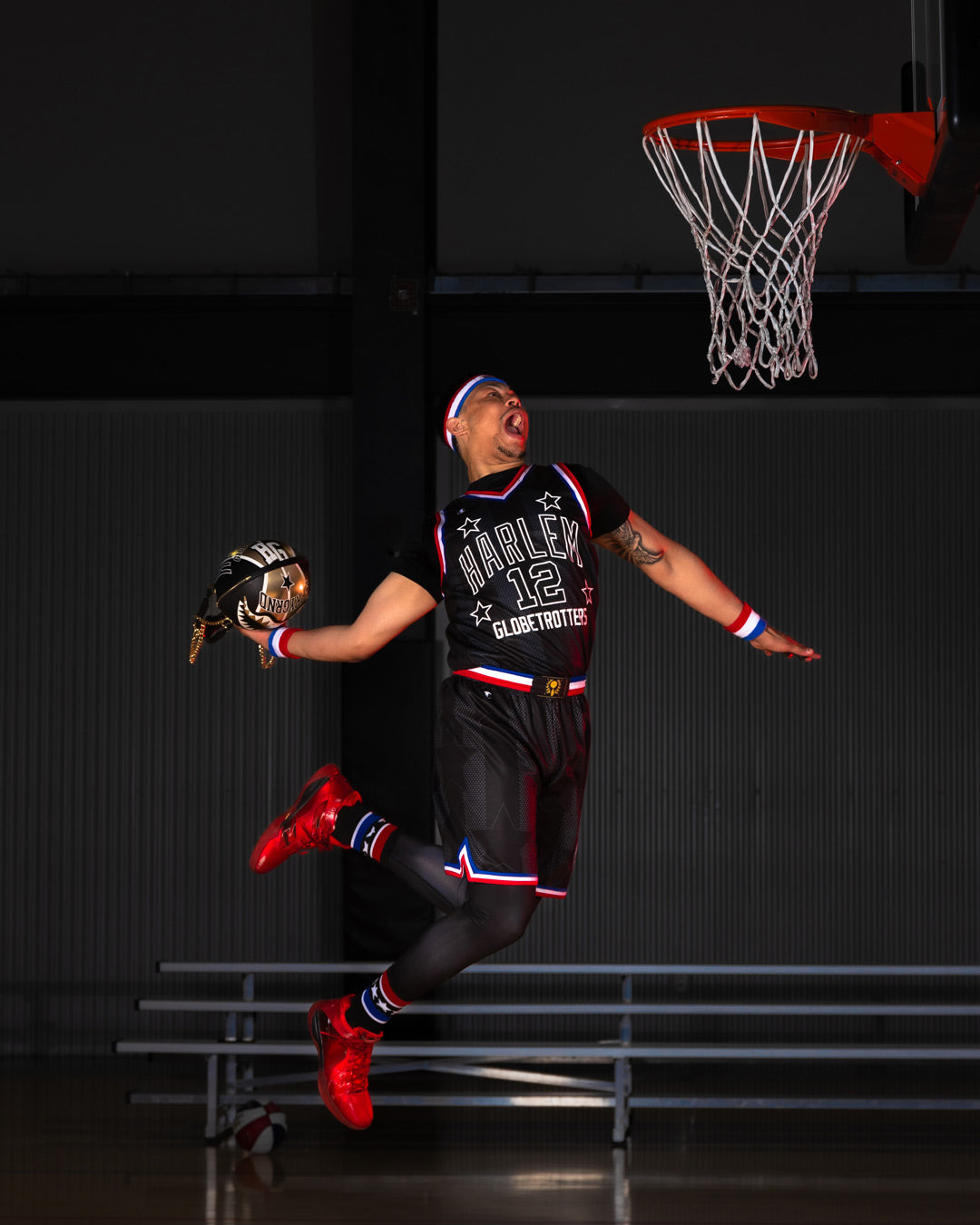HARLEM GLOBETROTTERS BASKETBALL BAG