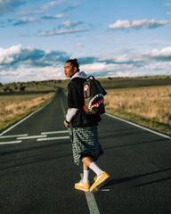 SHARKS IN PARIS BLUR EFFECT BACKPACK